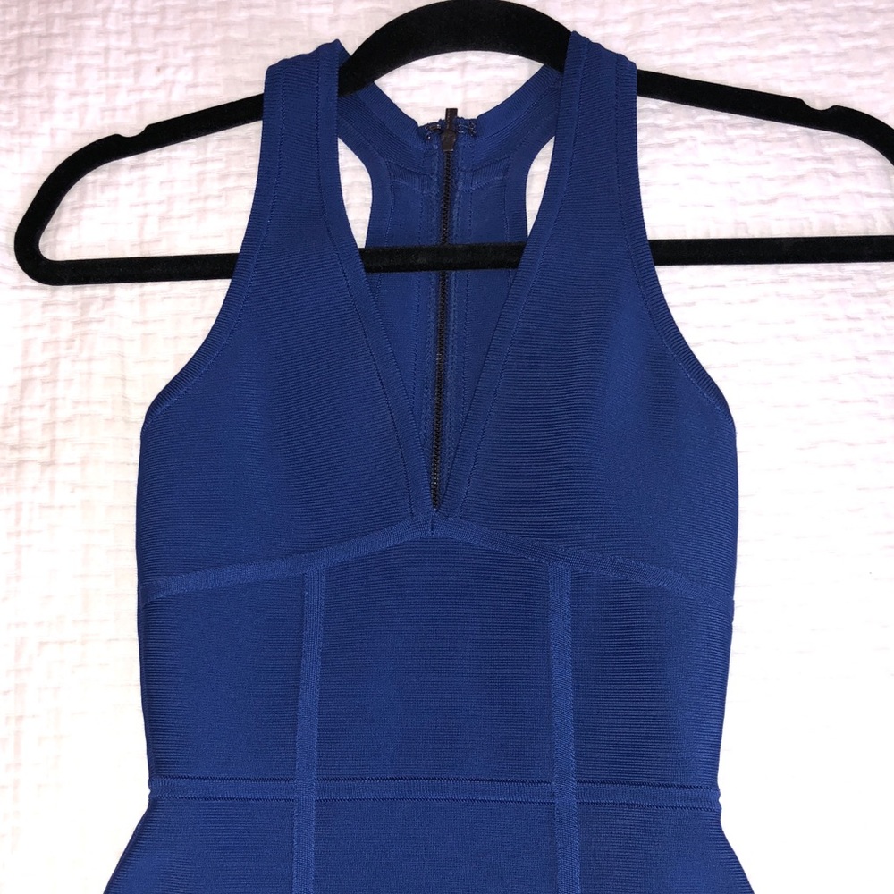 Blue BCBG Bandage Dress